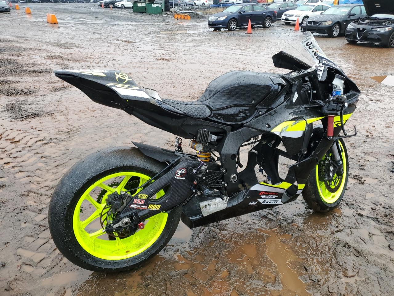 2020 YAMAHA YZFR1 VIN JYARN66E3LA000826 photo 4