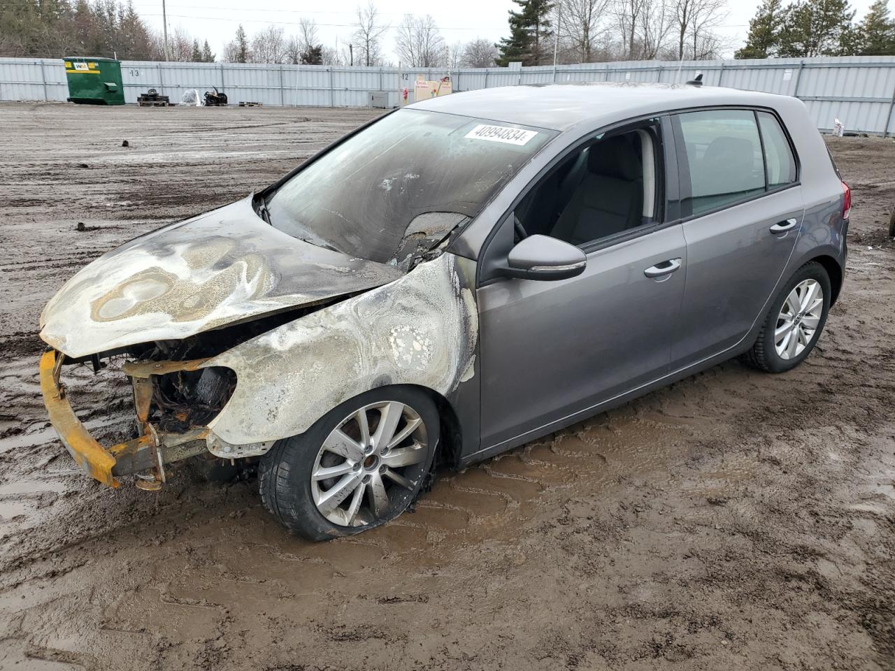 2012 Volkswagen Golf VIN WVWDM7AJ3CW321540 photo 1