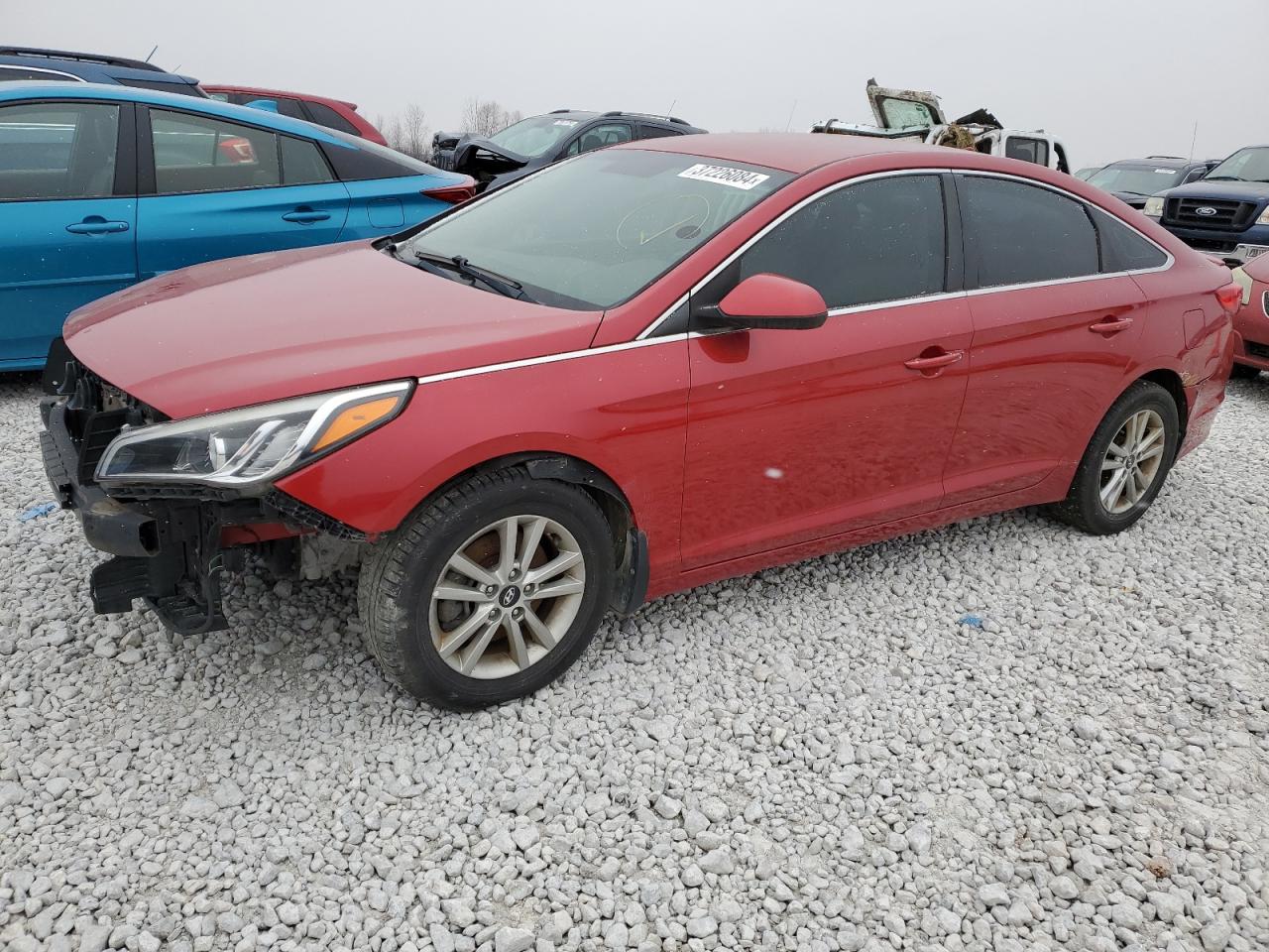 2017 Hyundai Sonata VIN 5NPE24AF7HH517577 photo 1