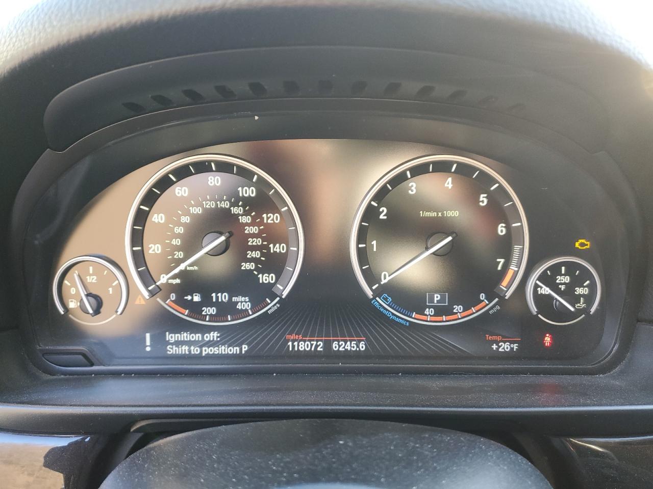 2013 BMW 5 series VIN WBAFU7C57DDU66096 photo 9