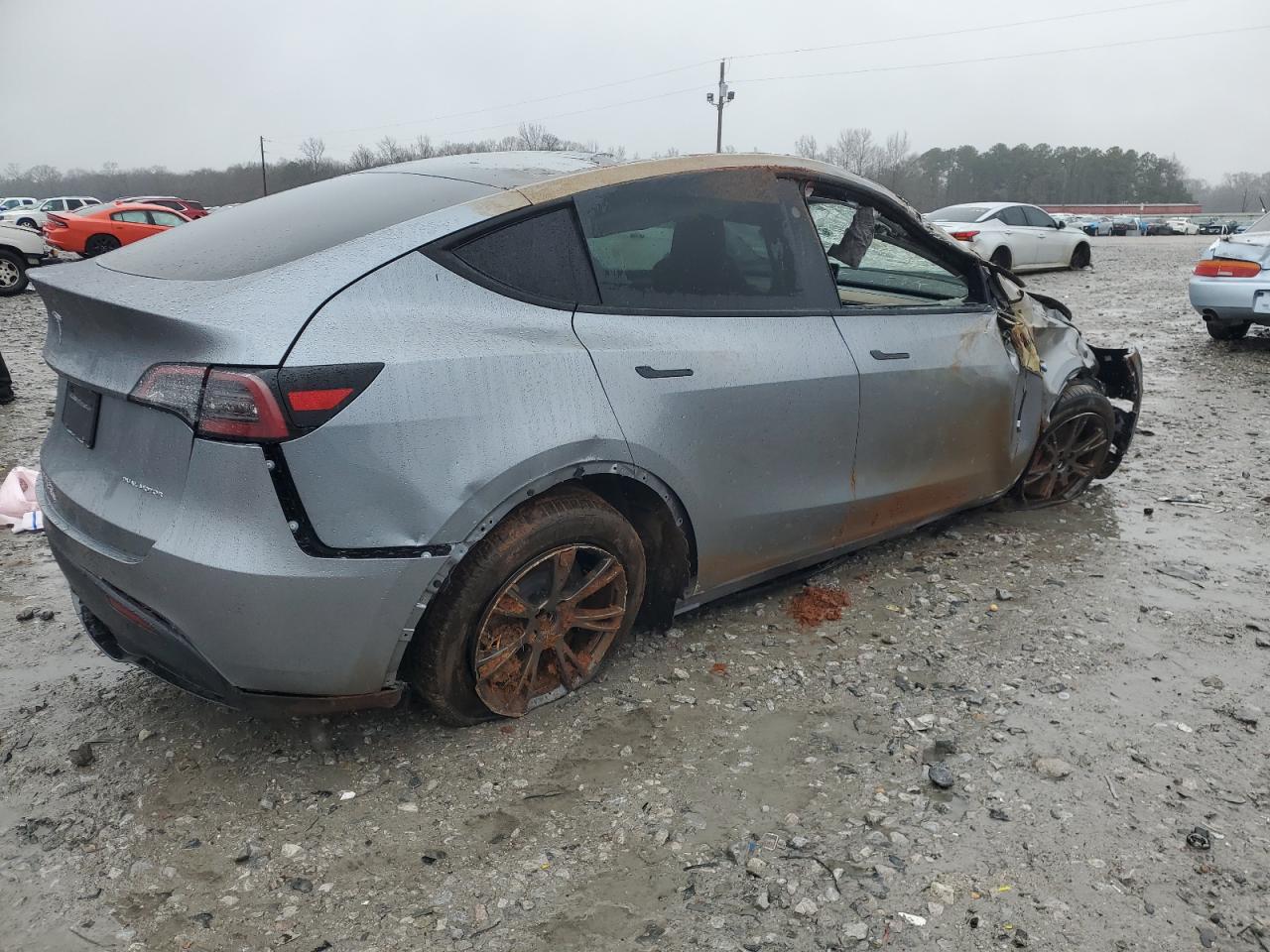 2025 Model y VIN 7SAYGDEE7SA360073 photo 3