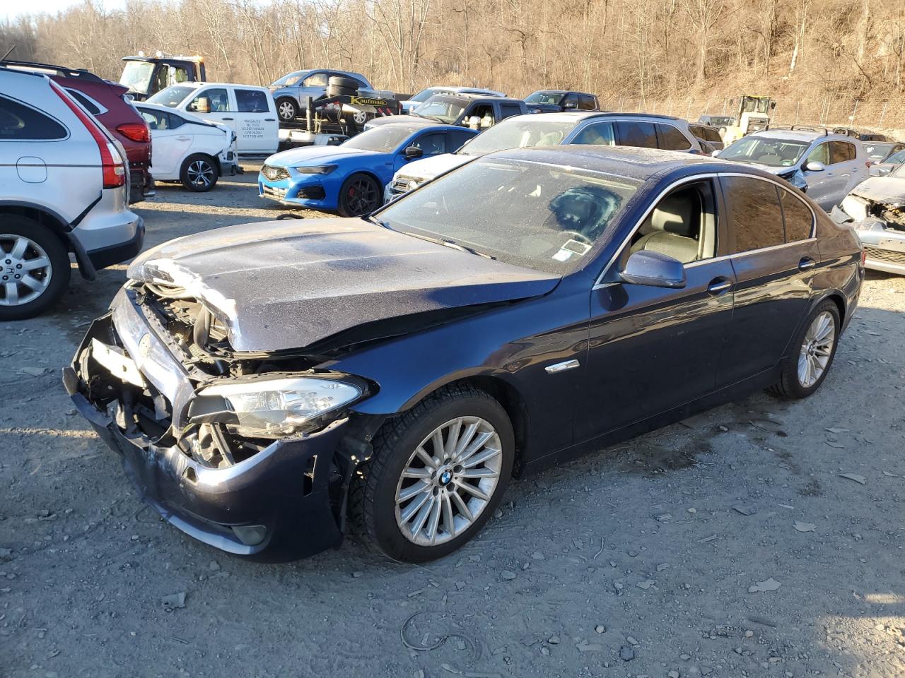 2013 BMW 5 series VIN WBAFU7C57DDU66096 photo 1