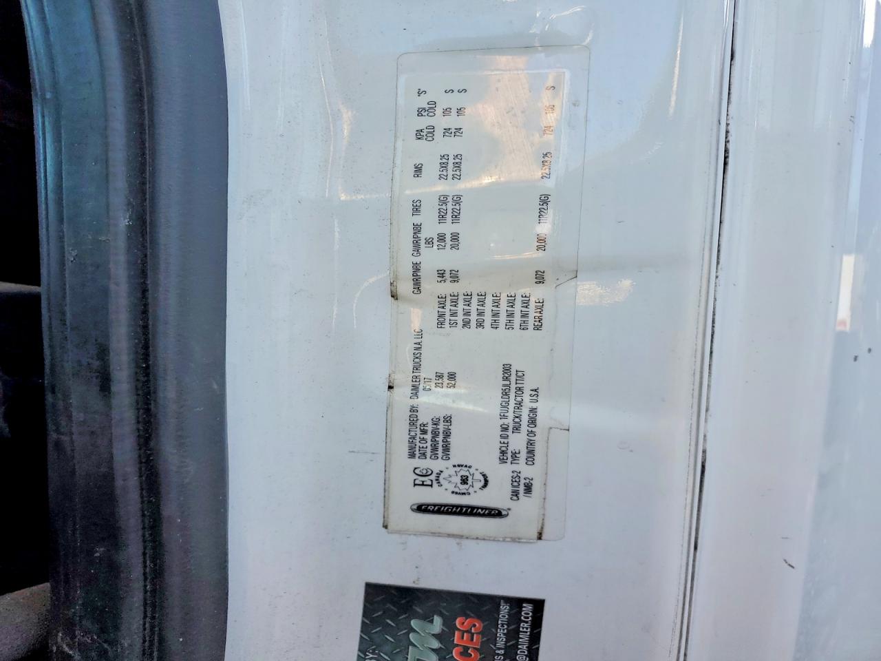2018 FREIGHTLINER All other VIN 1FUJGLDR5JLJR2003 photo 10