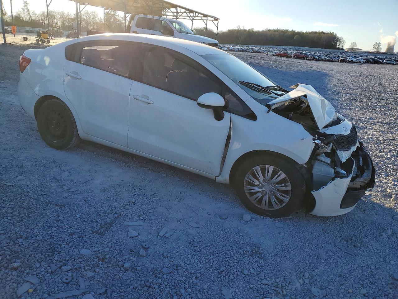 2014 Kia Rio VIN KNADM4A34E6332756 photo 4