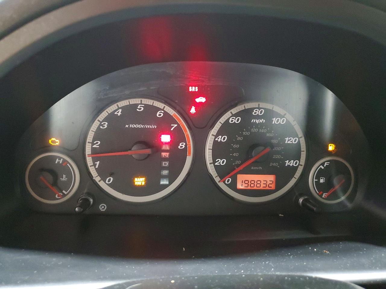 2002 Honda Crv VIN JHLRD78862C077989 photo 9