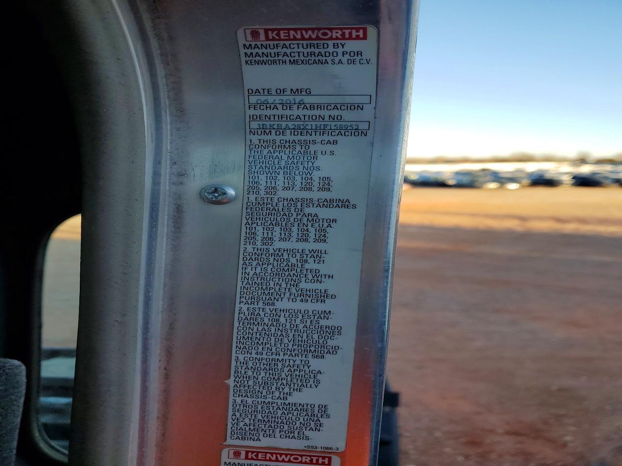 2017 KENWORTH All other VIN 3BKBA28X1HF158952 photo 10