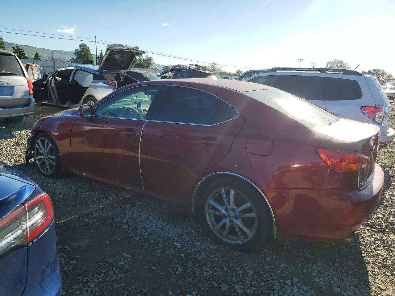 2006 Lexus Is VIN JTHBE262862000158 photo 2
