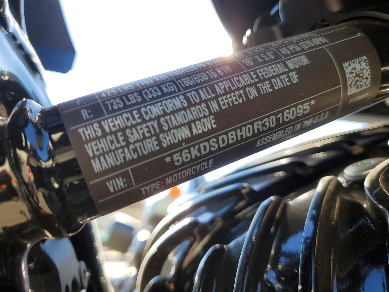 2024 INDIAN Motorcycle VIN 56KDSDBH0R3016095 photo 9