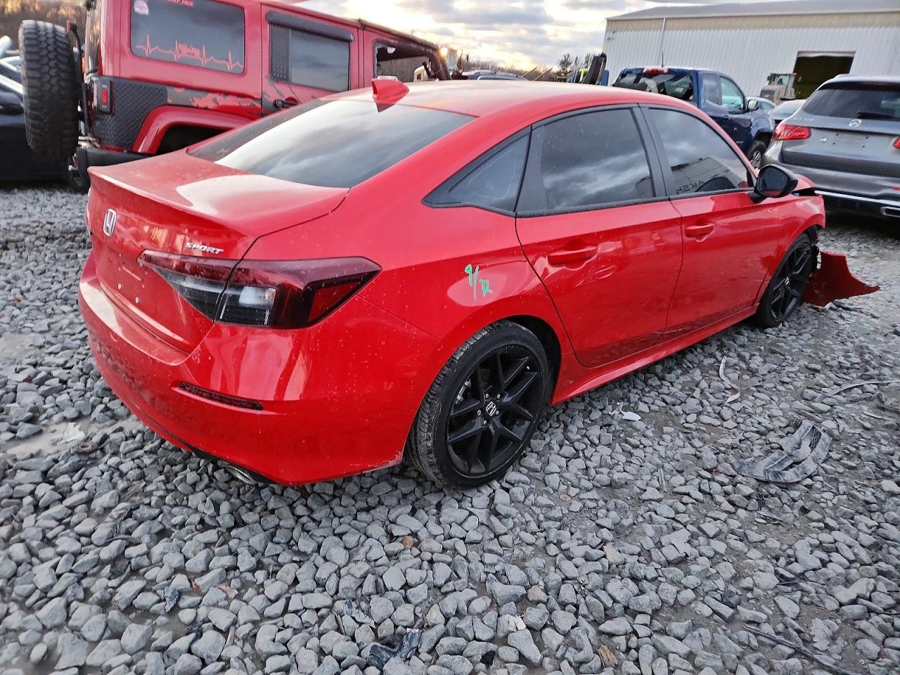 2025 Honda Civic VIN 2HGFE2F53SH596893 photo 3