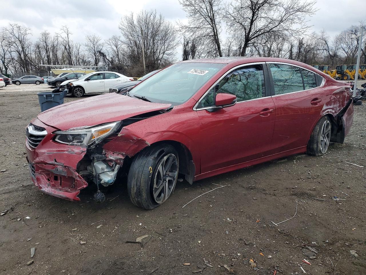 2020 SUBARU LEGACY VIN 4S3BWAN64L3018594 photo 1