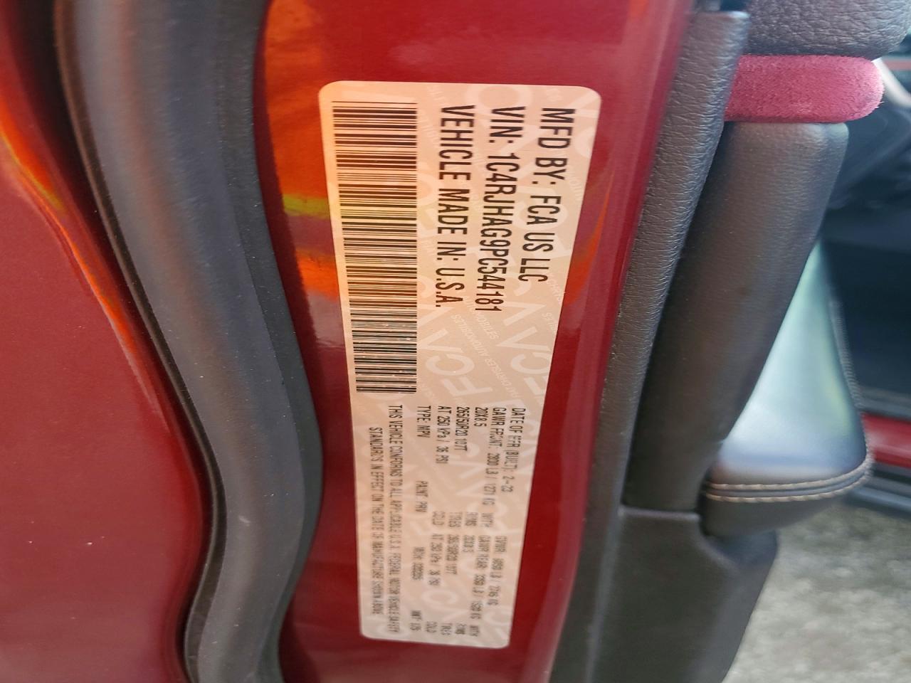 2023 JEEP Grand cher VIN 1C4RJHAG9PC544181 photo 12