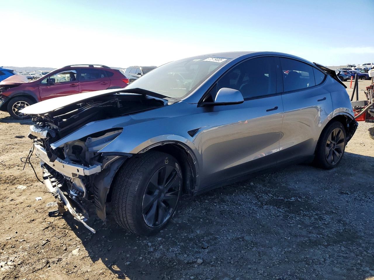 2025 Tesla Model y VIN 7SAYGDED8SF314150 photo 1