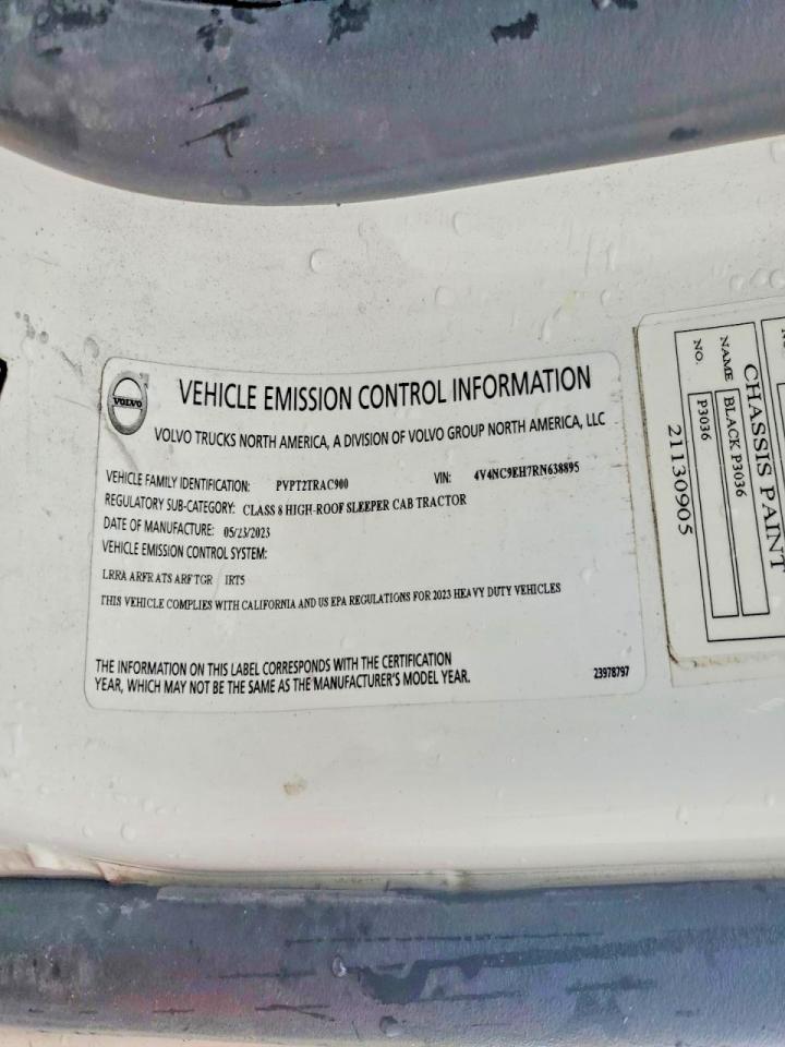 2024 Volvo All models VIN 4V4NC9EH7RN638895 photo 10