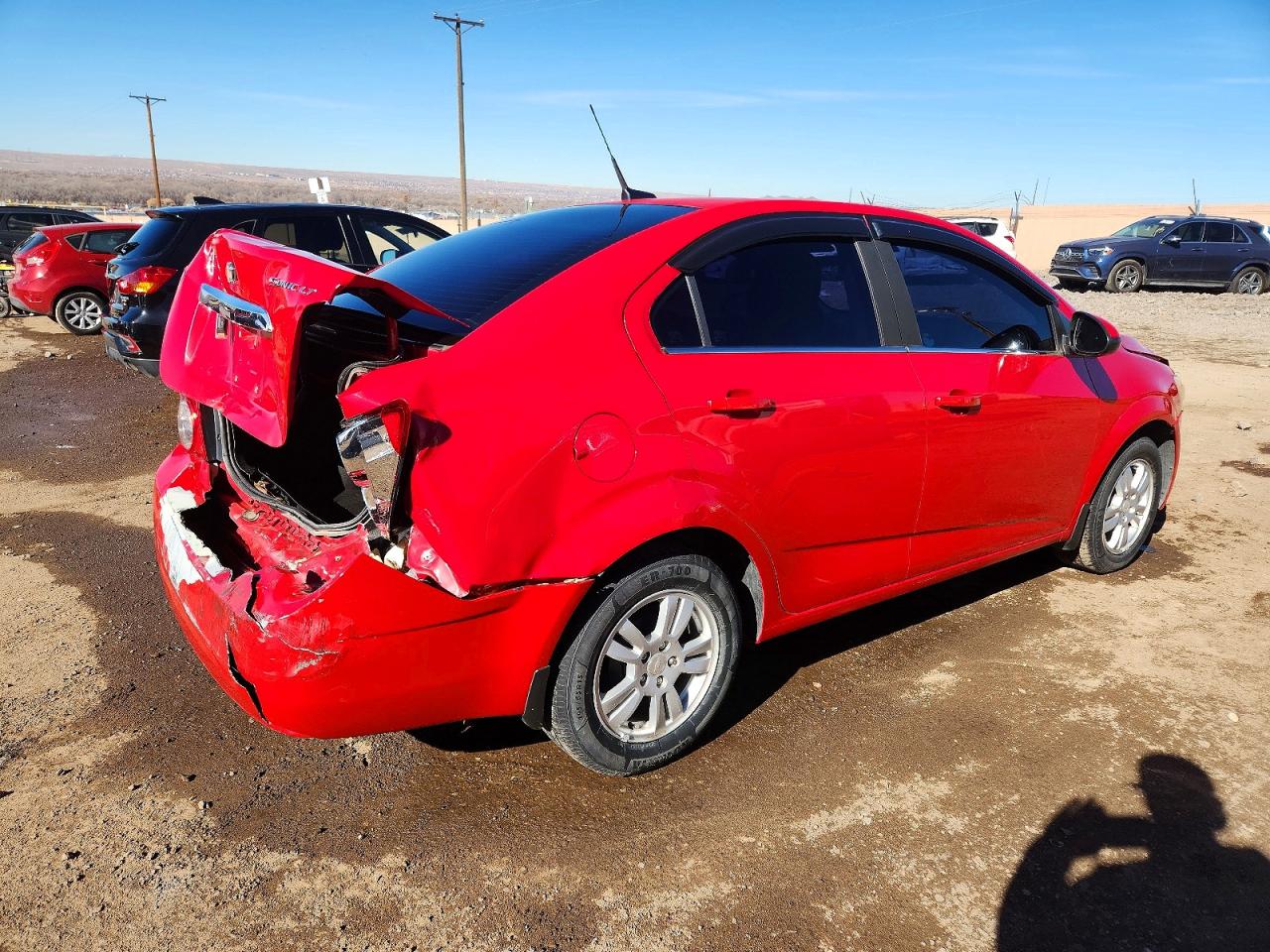 2013 Chevrolet SONIC VIN 1G1JC5SHXD4150071 photo 3