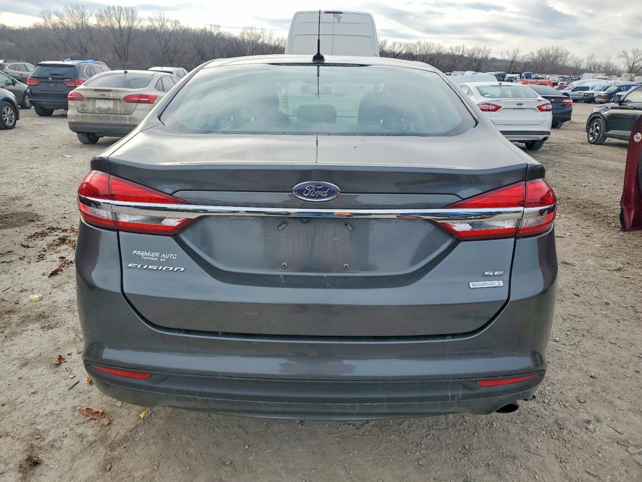 2018 Ford Fusion VIN 3FA6P0HDXJR270132 photo 6