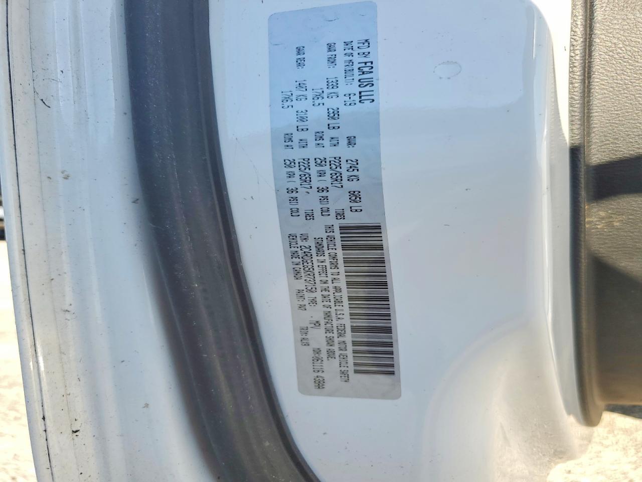 2019 Dodge Caravan VIN 2C4RDGEG5KR737150 photo 12