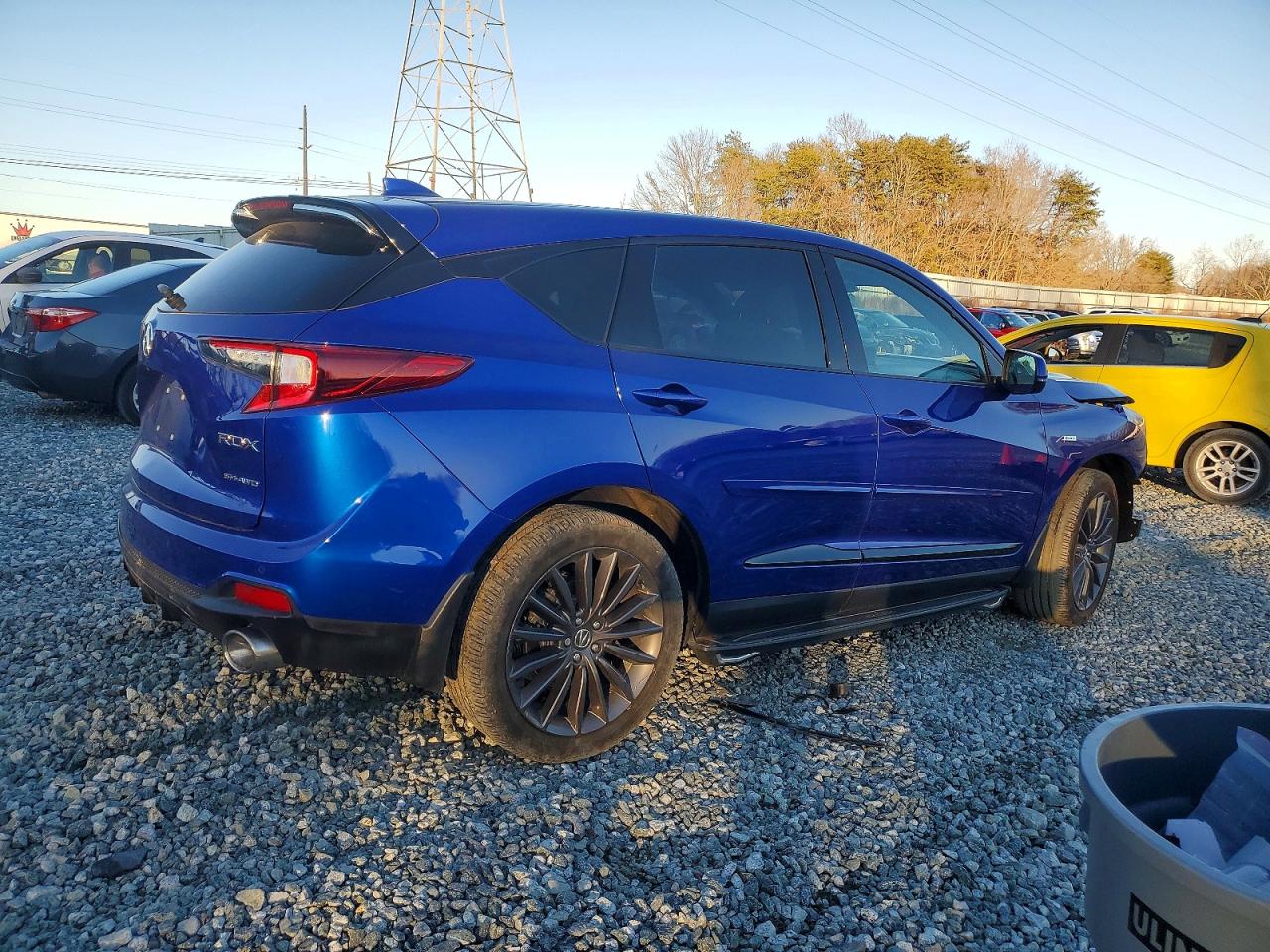2022 Acura Rdx VIN 5J8TC2H8XNL002873 photo 3