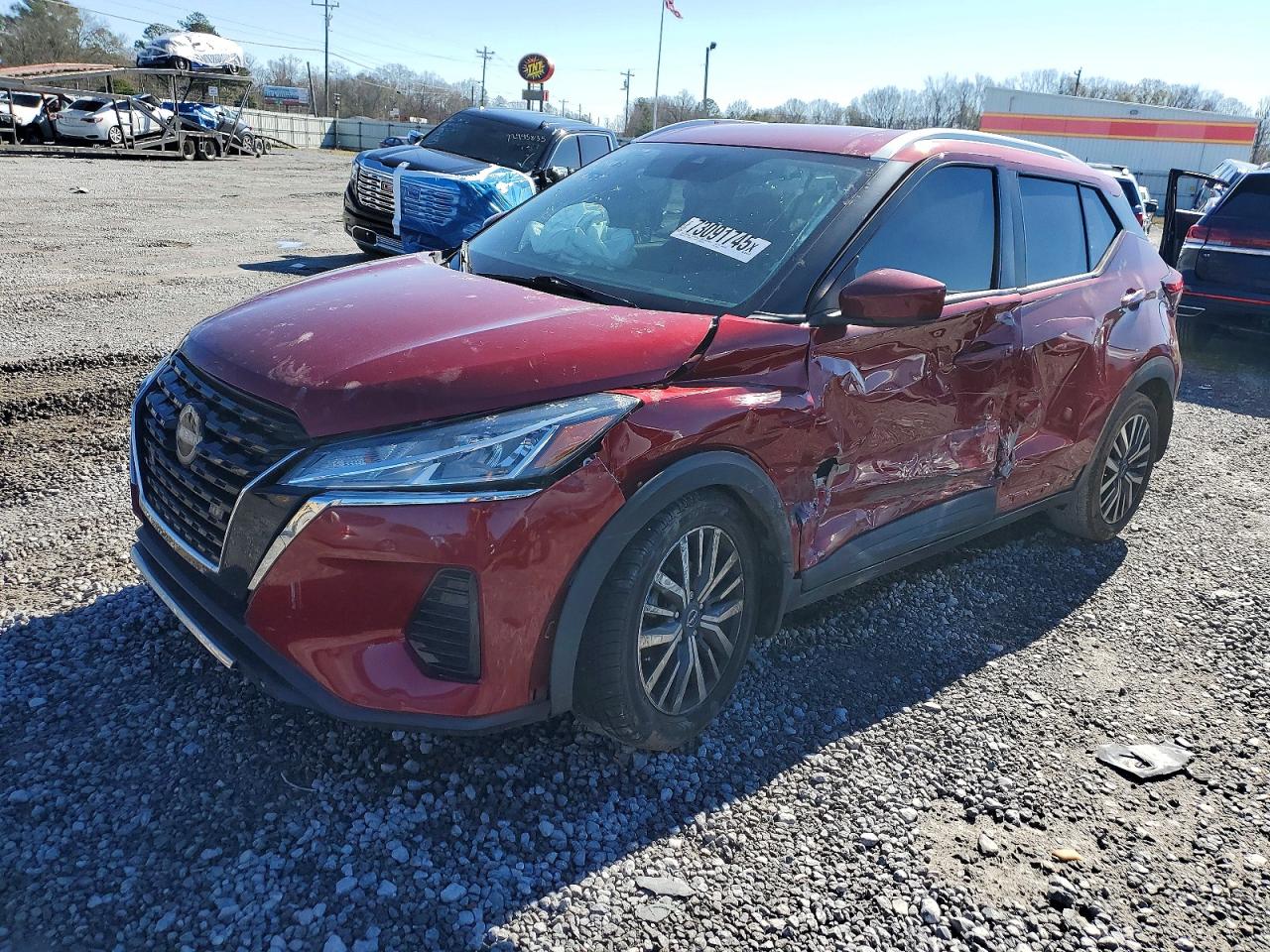 2022 Niss Kicks VIN 3N1CP5CV4NL501368 photo 1