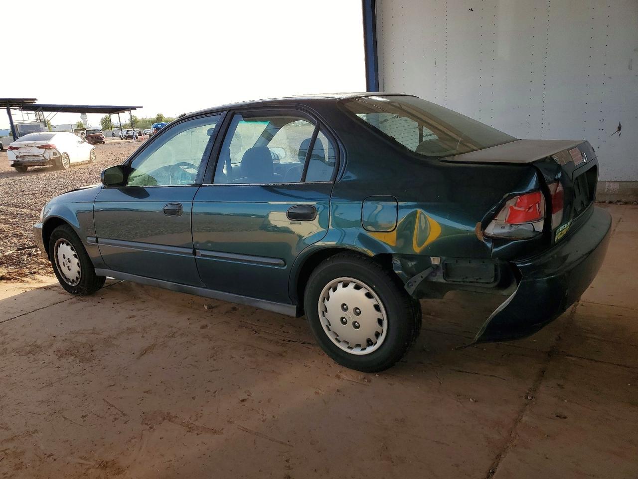 1997 HONDA Civic VIN 2HGEJ6628VH521390 photo 2