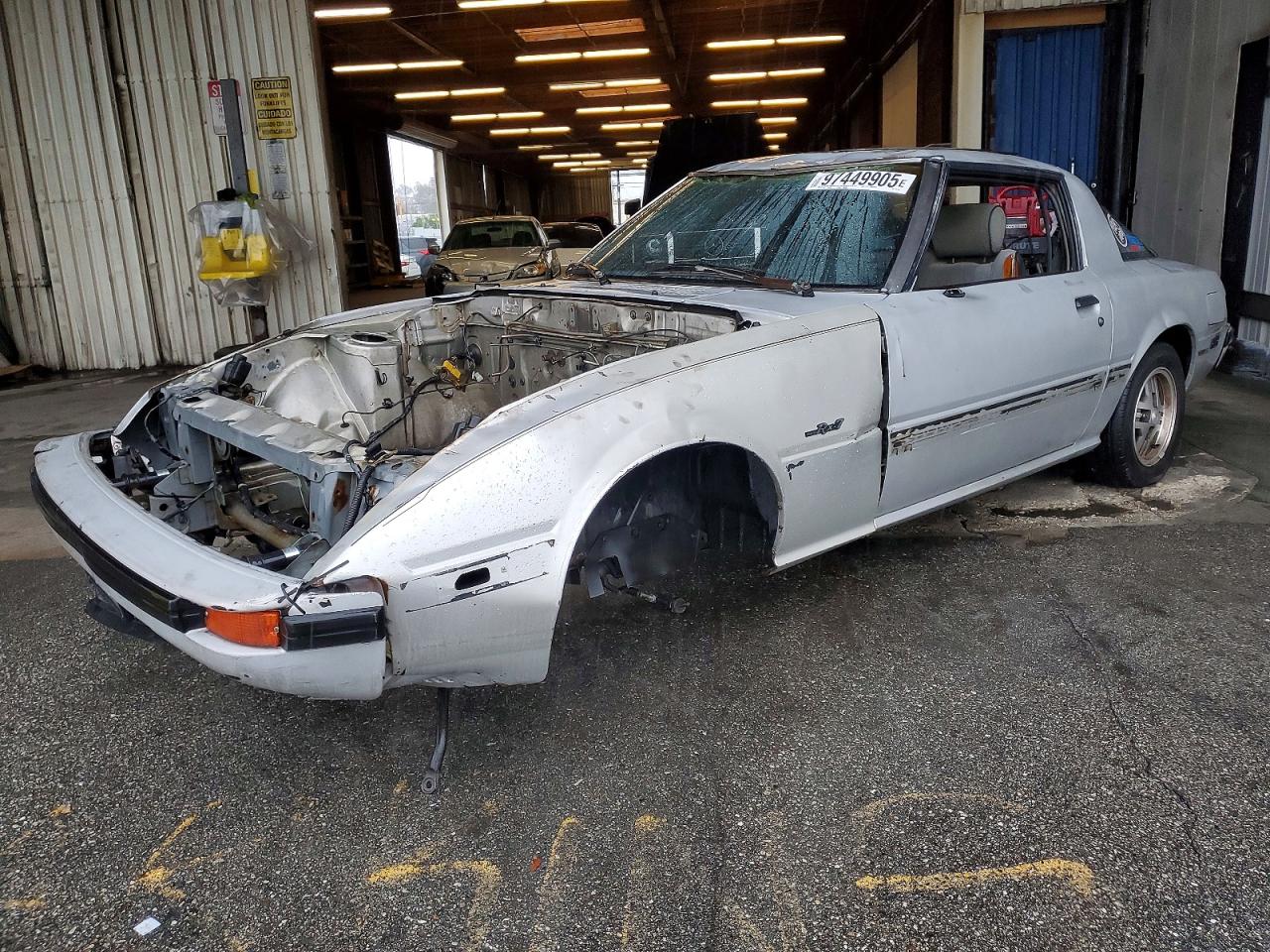 1984 Mazda Rx7 VIN JM1FB3319E0807750 photo 1