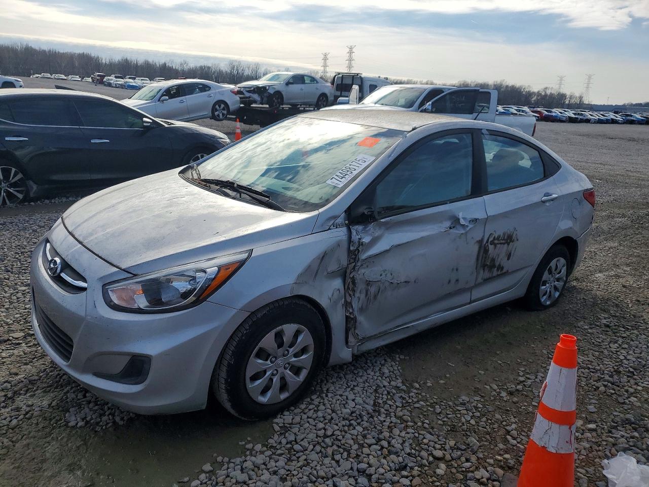 2017 Hyundai Accent VIN KMHCT4AE8HU249362 photo 1