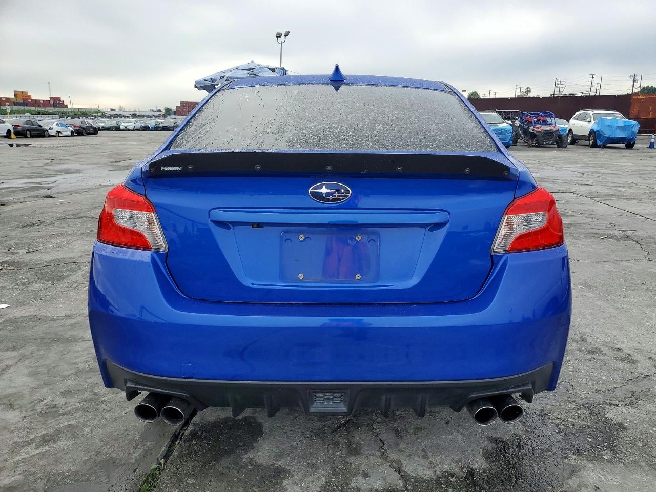 2017 Subaru Wrx VIN JF1VA1B66H9815150 photo 6