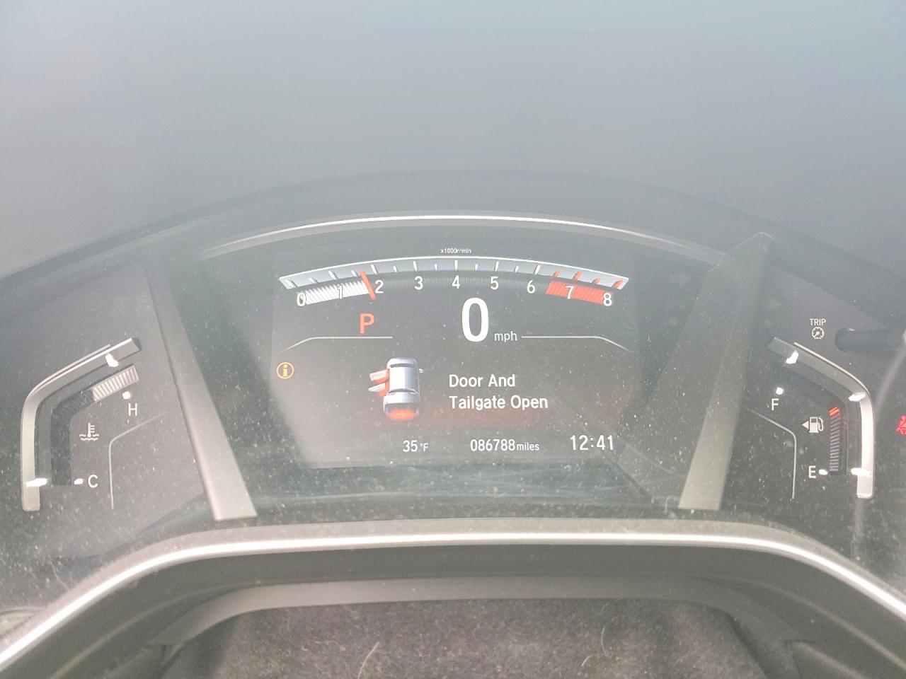 2019 Honda Crv VIN 2HKRW2H59KH646581 photo 9
