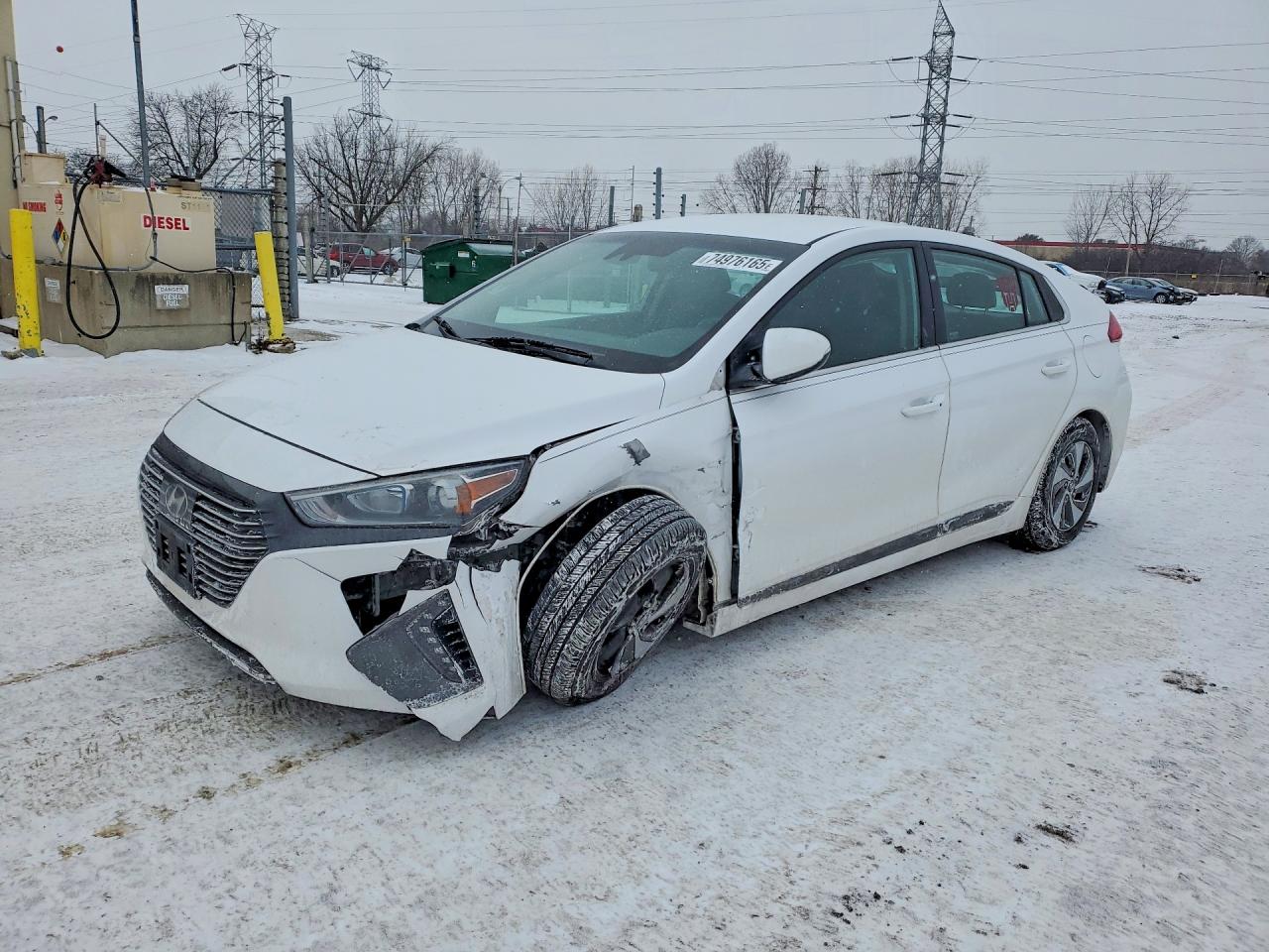 2018 Hyundai Ioniq VIN KMHC75LC8JU067379 photo 1