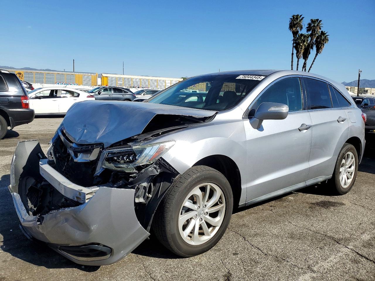 2017 Acura Rdx VIN 5J8TB3H57HL007662 photo 1
