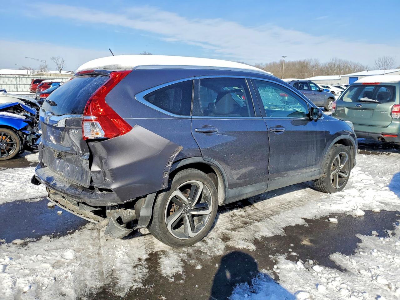 2016 Honda Crv VIN 2HKRM4H75GH680477 photo 3