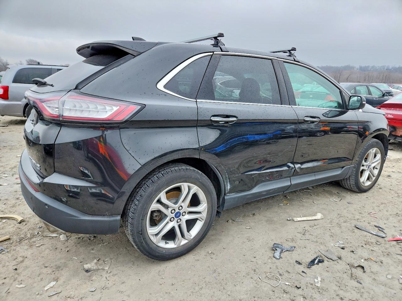 2015 Ford Edge VIN 2FMTK4K83FBB56232 photo 3