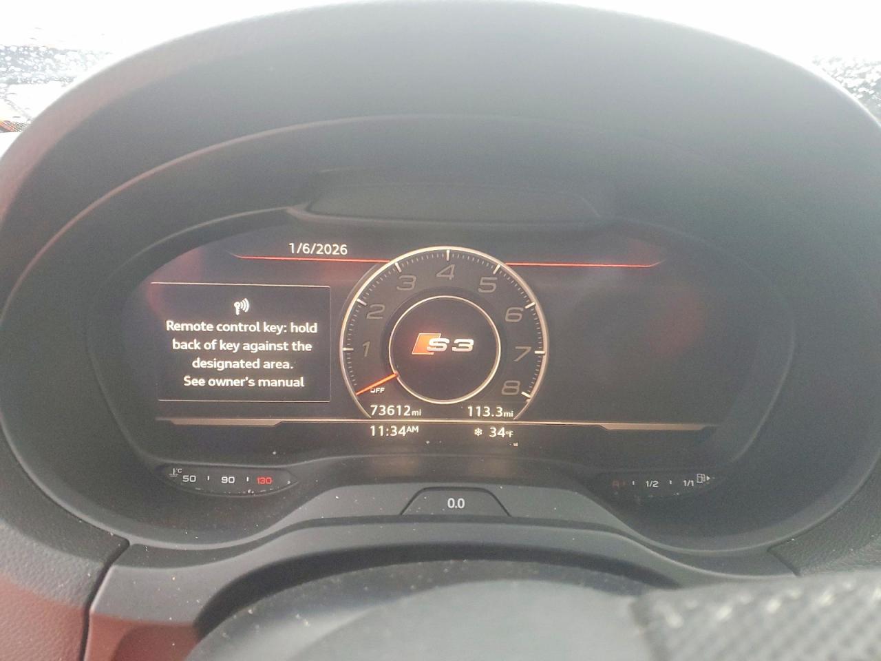 2017 Audi S3 VIN WAUF1GFF0H1046605 photo 9
