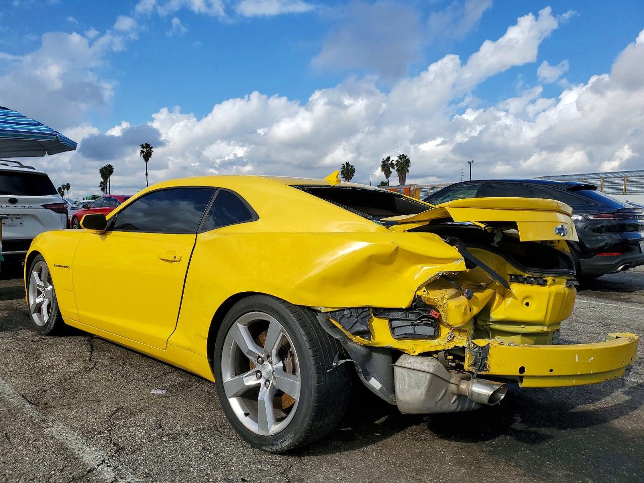 2012 Chevrolet Camaro VIN 2G1FK1EJ5C9203416 photo 2