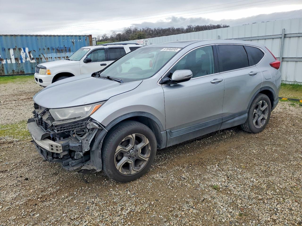 2017 Honda Crv VIN 2HKRW2H54HH631477 photo 1