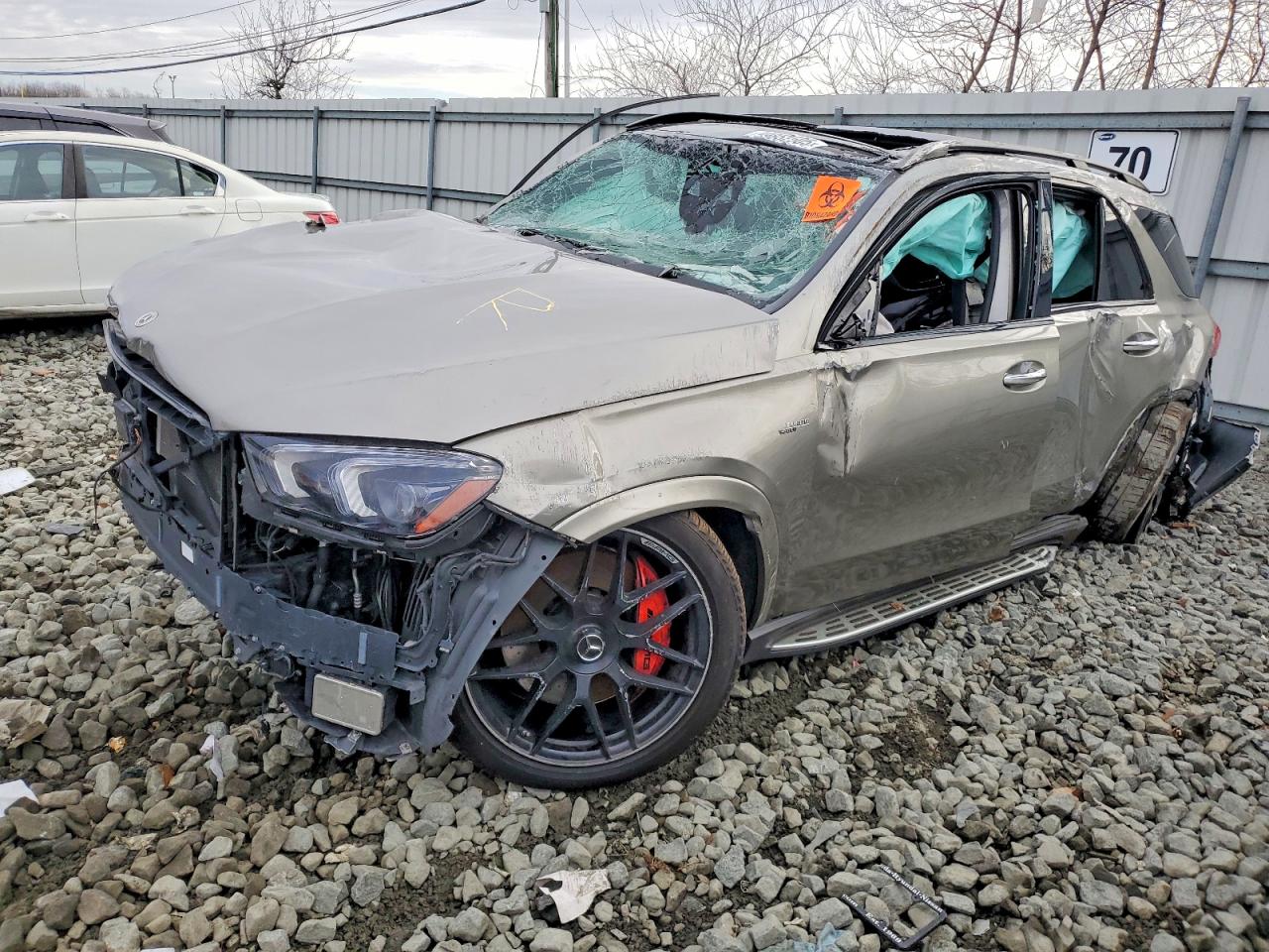 2022 Mercedes Gle class VIN 4JGFB6BB4NA589721 photo 1
