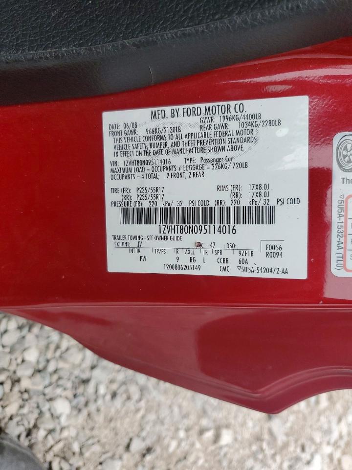 2009 Ford All models VIN 1ZVHT80N095114016 photo 11