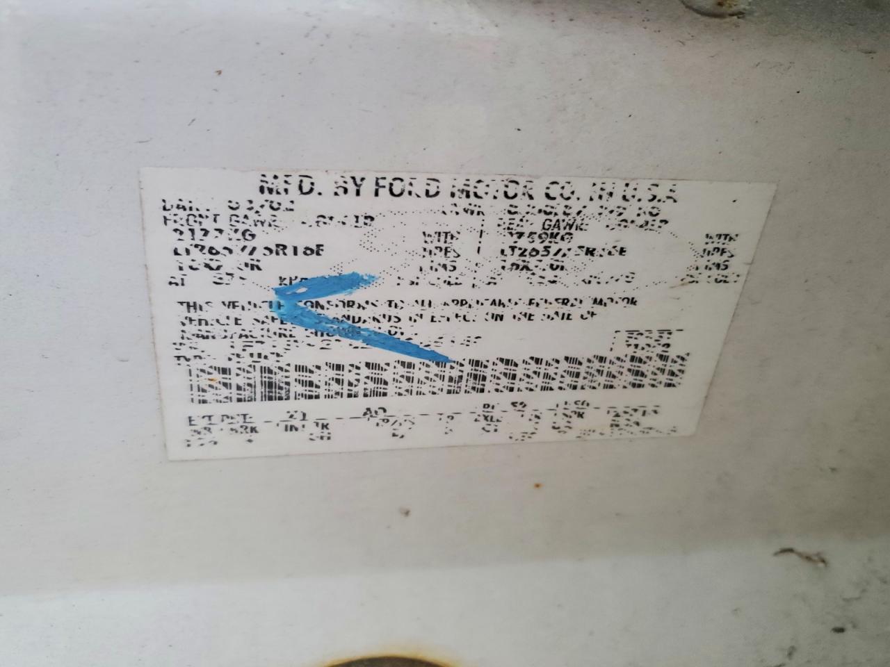 2002 Ford F250 VIN 1FTNW21L22EC66148 photo 11