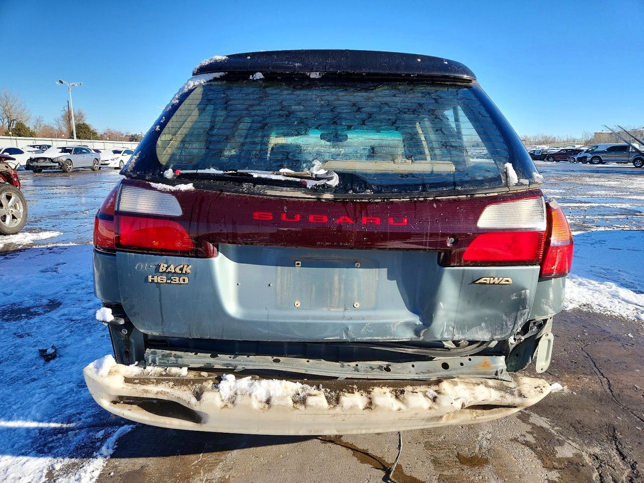 2001 Subaru LEGACY VIN 4S3BH806117678687 photo 6