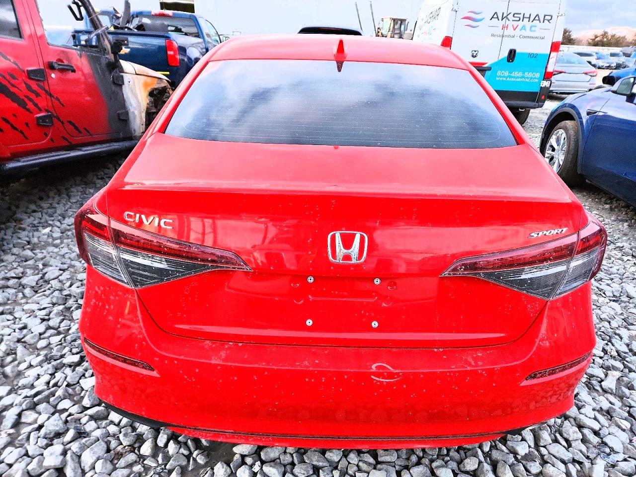 2025 Honda Civic VIN 2HGFE2F53SH596893 photo 6