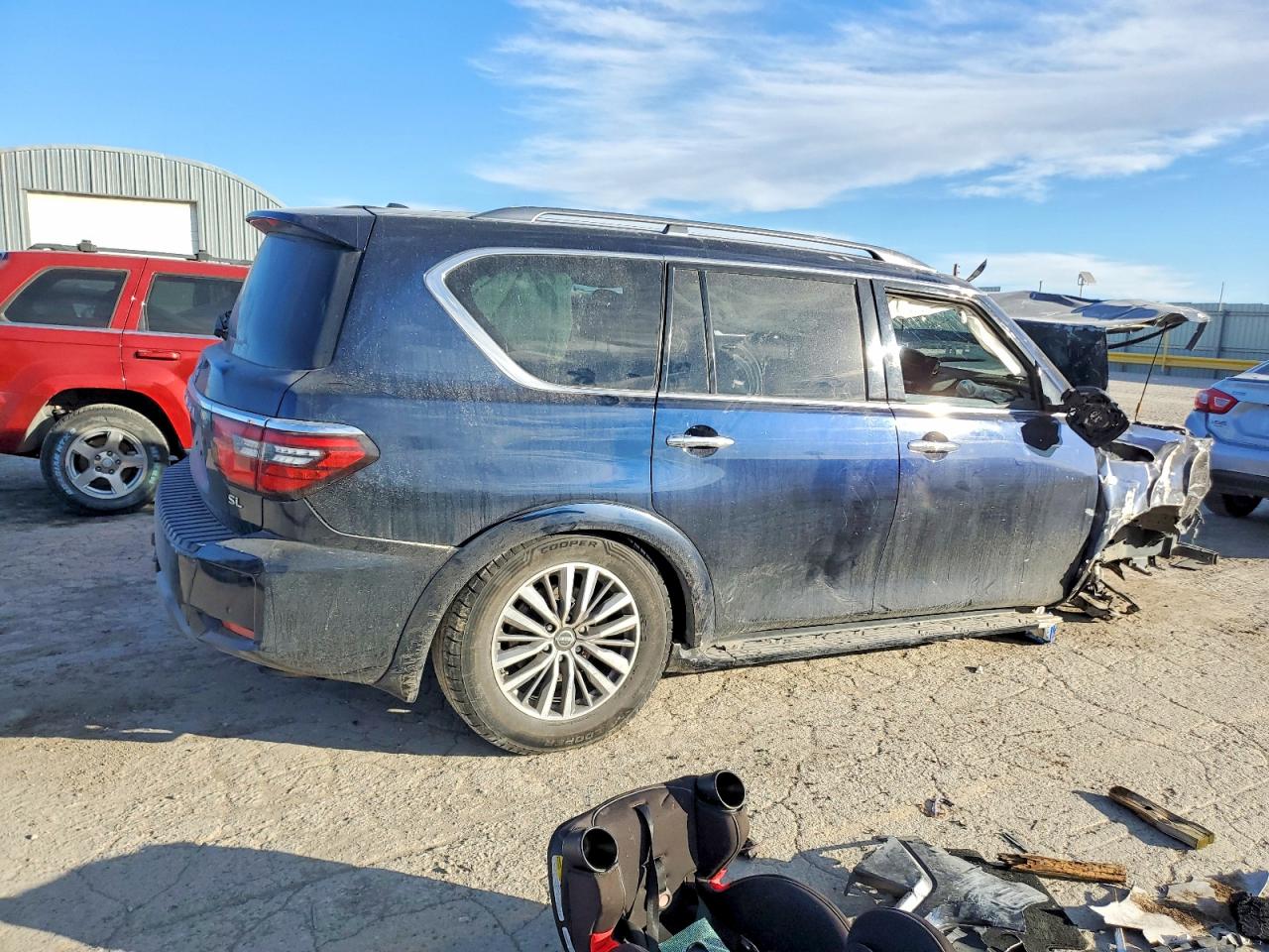 2022 Nissan Armada VIN JN8AY2BB5N9814059 photo 3