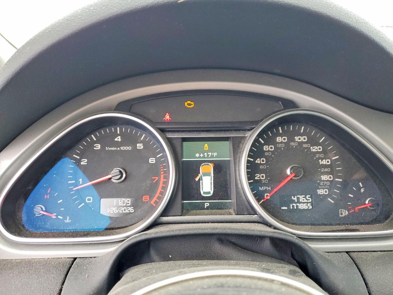 2014 Audi Q7 VIN WA1LGAFE6ED019826 photo 9