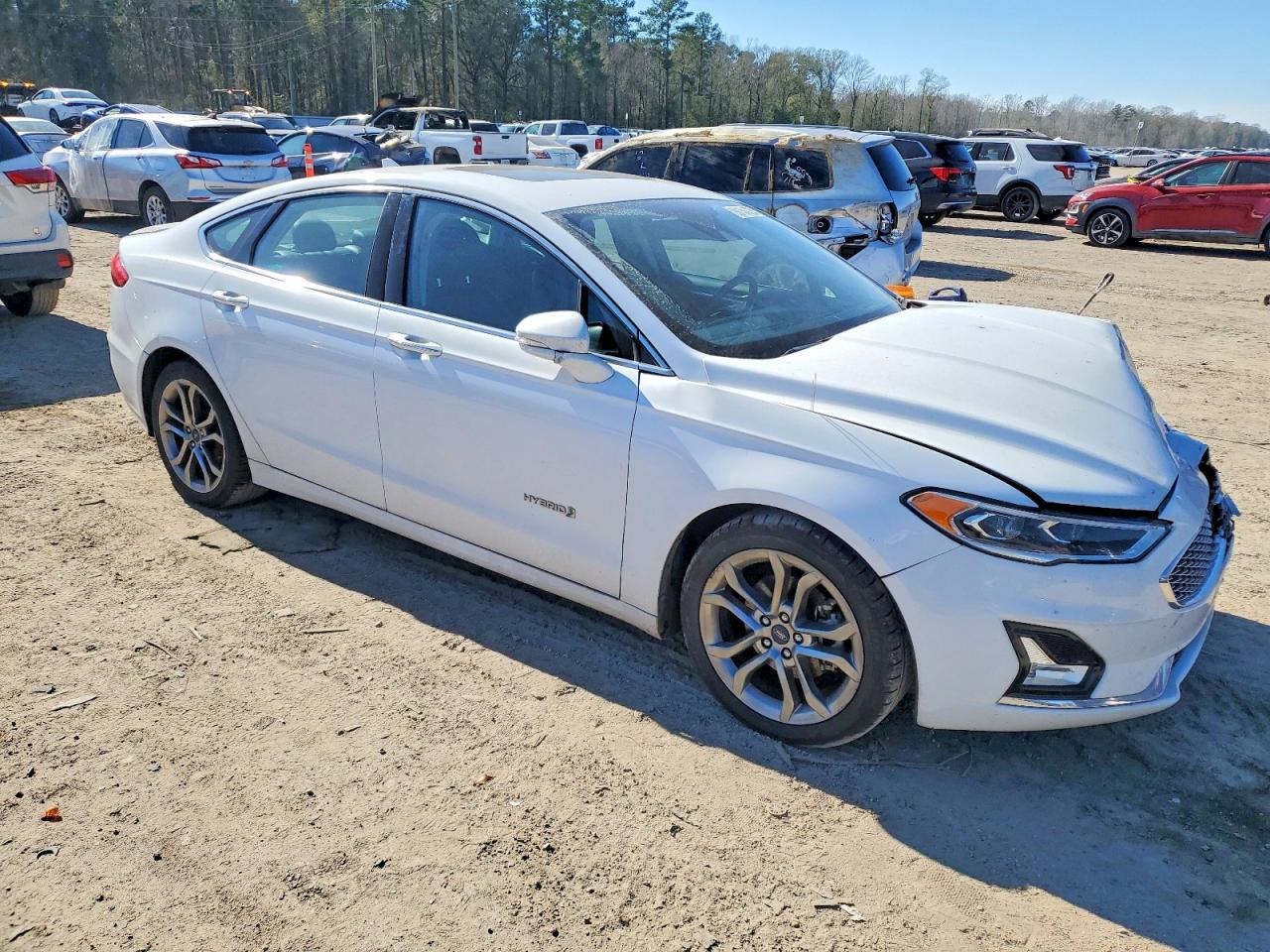 2019 Ford Fusion VIN 3FA6P0RU5KR185747 photo 4