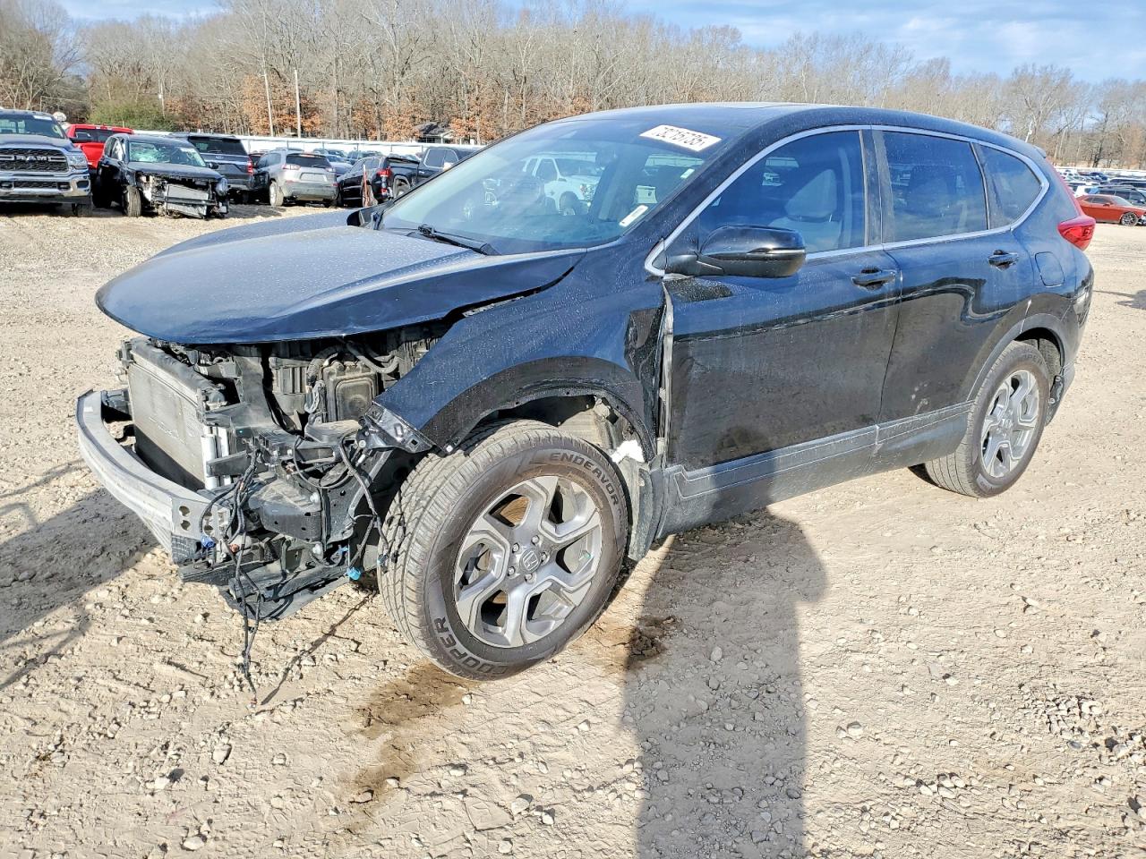 2017 Honda Crv VIN 2HKRW2H5XHH683339 photo 1