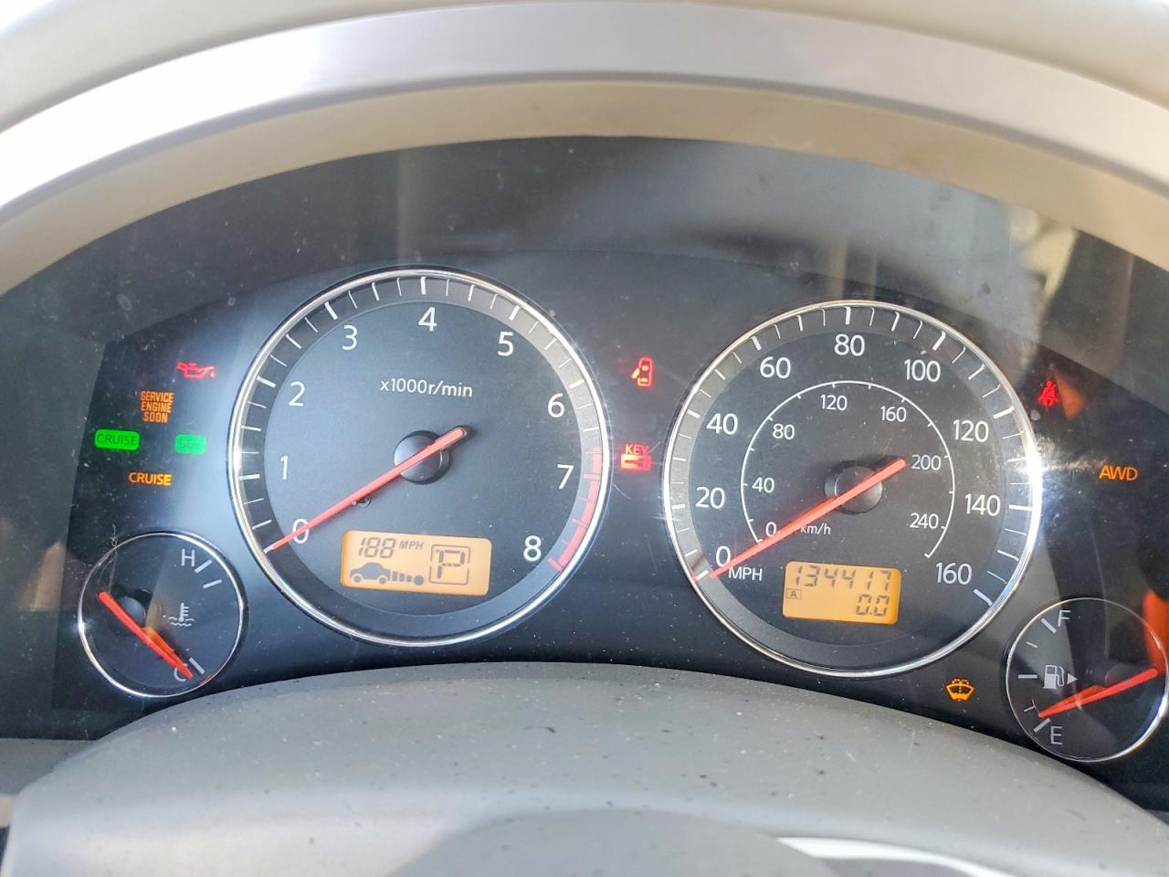 2005 Infiniti Fx45 VIN JNRBS08W25X402466 photo 9