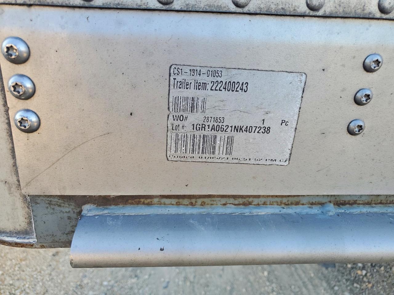 2022 GREAT Trailers VIN 1GR1A0621NK407238 photo 10