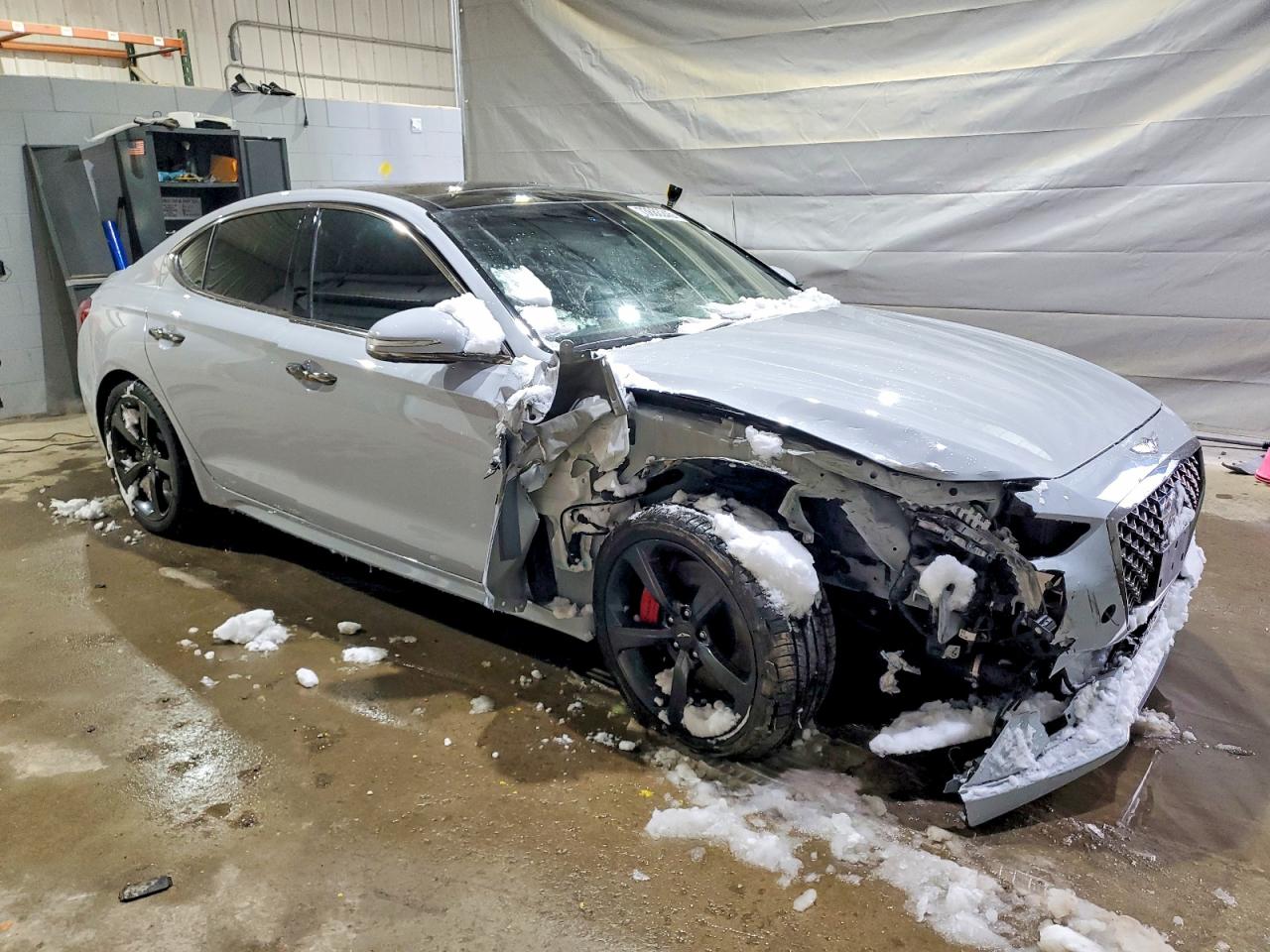 2021 Genesis G70 VIN KMTG34LEXMU074398 photo 4