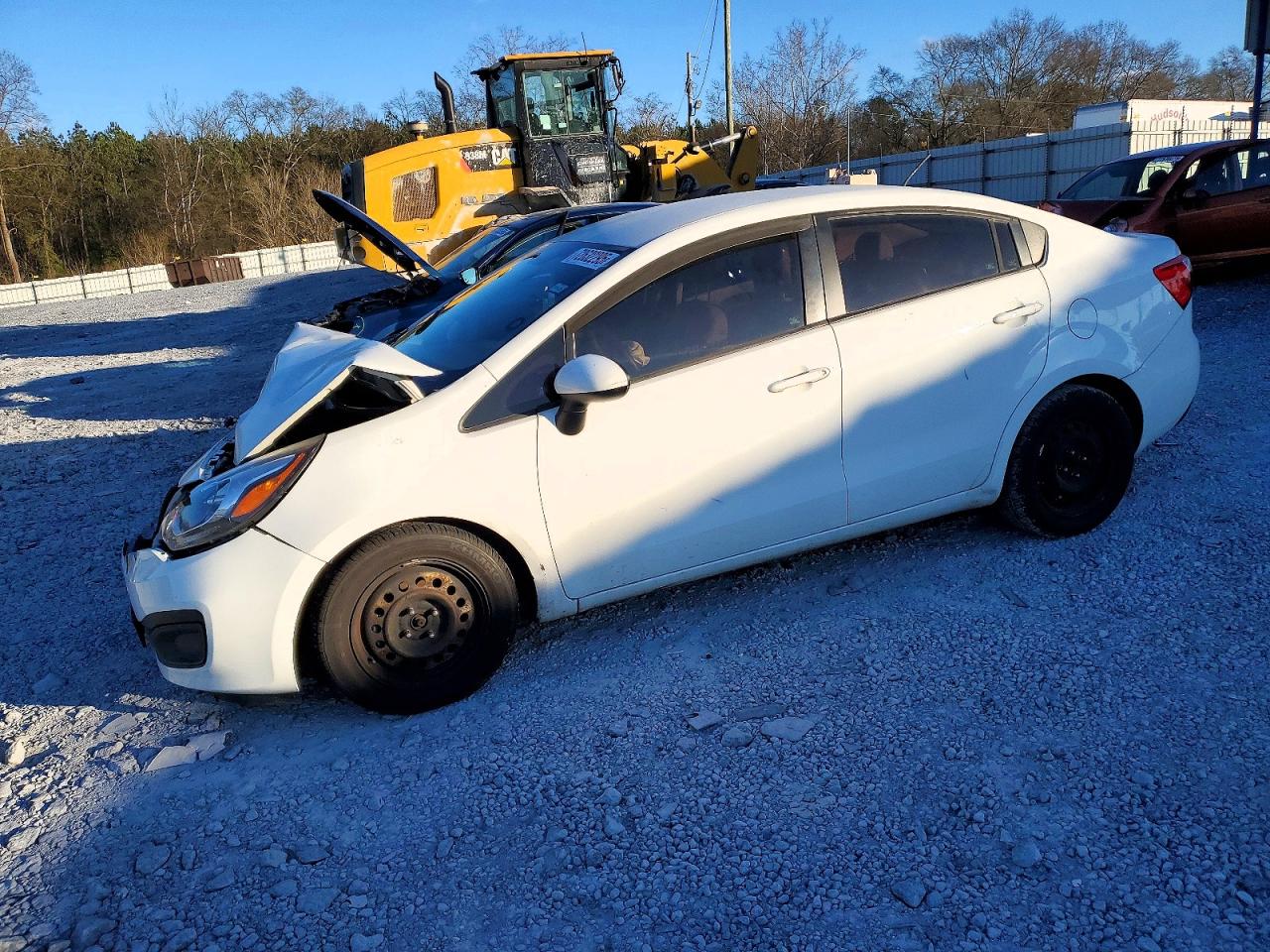 2014 Kia Rio VIN KNADM4A34E6332756 photo 1