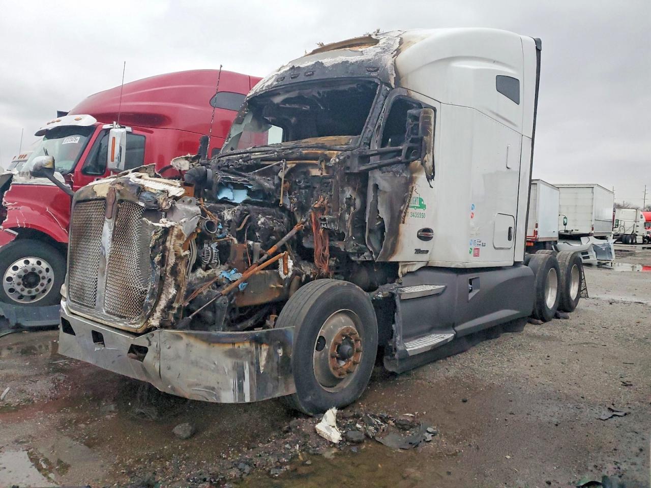 2022 KENWORTH All other VIN 1XKYDP9X0NJ102016 photo 2