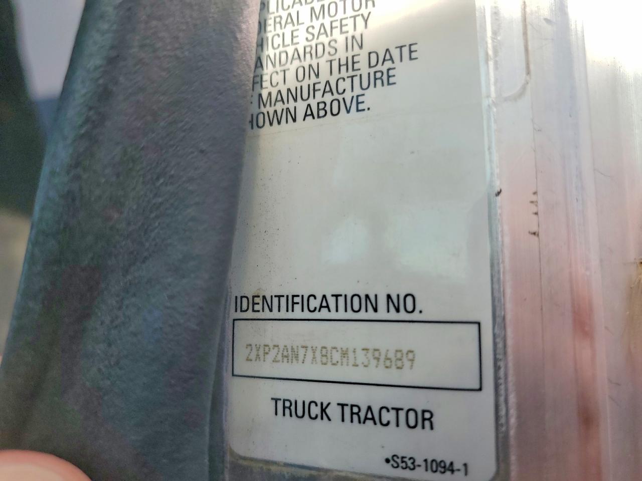 2012 PETERBILT All models VIN 2XP2AN7X8CM139689 photo 10