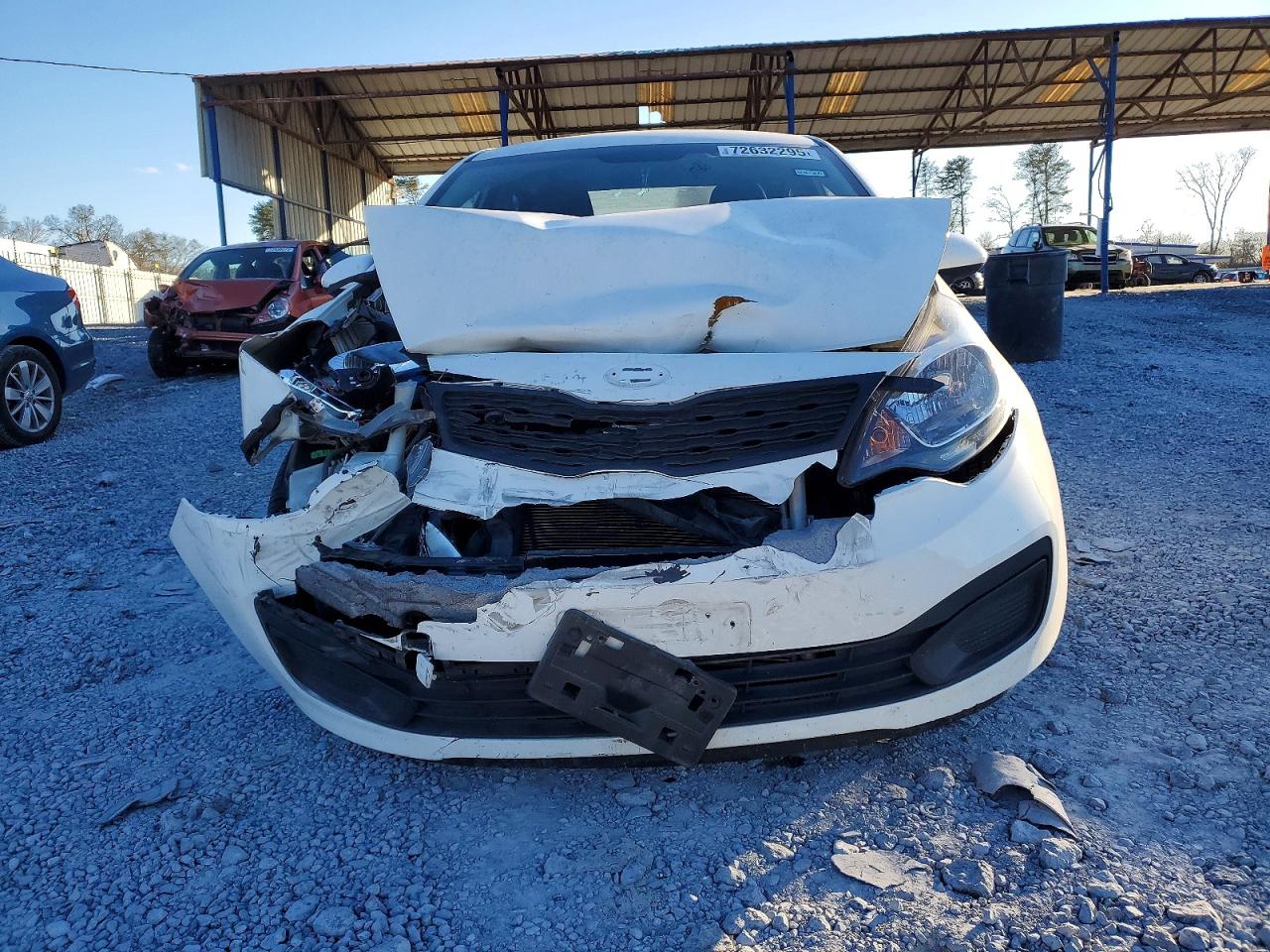 2014 Kia Rio VIN KNADM4A34E6332756 photo 5